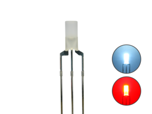 Sch&ouml;nwitz 50883 DUO Zylinder LED 3mm diffus 3pin...