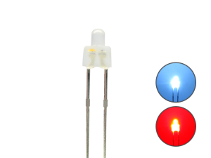 Sch&ouml;nwitz 50886 DUO LED 2mm kurz Bipolar 2pin diffus...