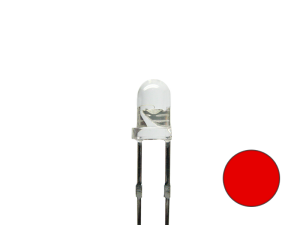 Sch&ouml;nwitz 50892 Standard LED 3mm klar rot