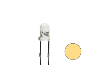 Sch&ouml;nwitz 50899 Standard LED 3mm klar warmwei&szlig;