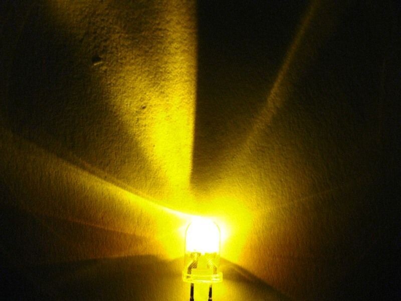 Schönwitz 50905 DUO Bi-Color Bipolar LED 5mm 2pin klar gelb / rot