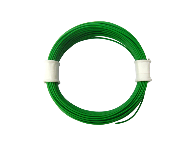 Schönwitz 50929 10 Meter Ring Miniaturkabel Litze flexibel LIVY 0,04mm² grün