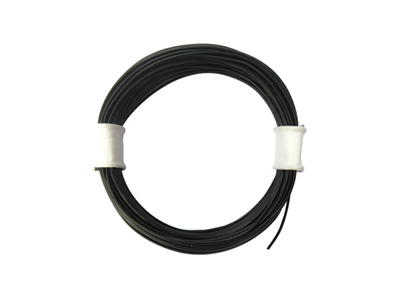 Schönwitz 50337 10 Meter Ring Miniaturkabel Litze hochflexibel LIFY 0,04mm² schwarz