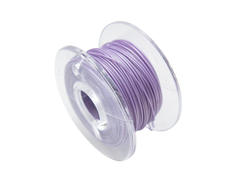 Schönwitz 50944 10 Meter Spule Mikrokabel Litze flexibel FEP 0,014mm² lila / violett