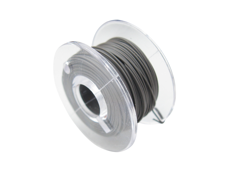 Schönwitz 50945 10 Meter Spule Mikrokabel Litze flexibel FEP 0,014mm² grau