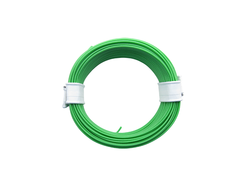 Schönwitz 51003 10 Meter Ring Miniaturkabel Litze LIFY 0,05mm² grün