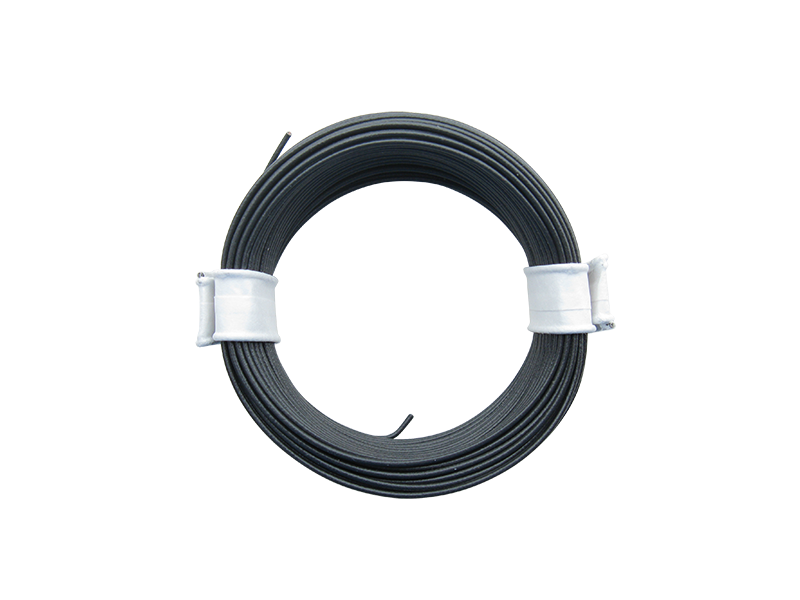 Schönwitz 51006 10 Meter Ring Miniaturkabel Litze LIFY 0,05mm² schwarz
