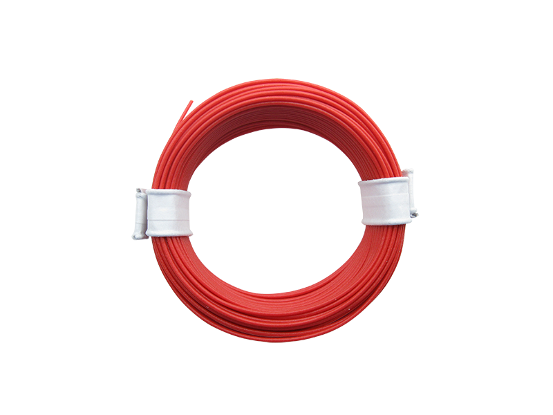 Schönwitz 51008 10 Meter Ring Miniaturkabel Litze LIFY 0,05mm² rot