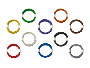 Sch&ouml;nwitz 51019 10x 10m Ring Miniaturkabel Litze...