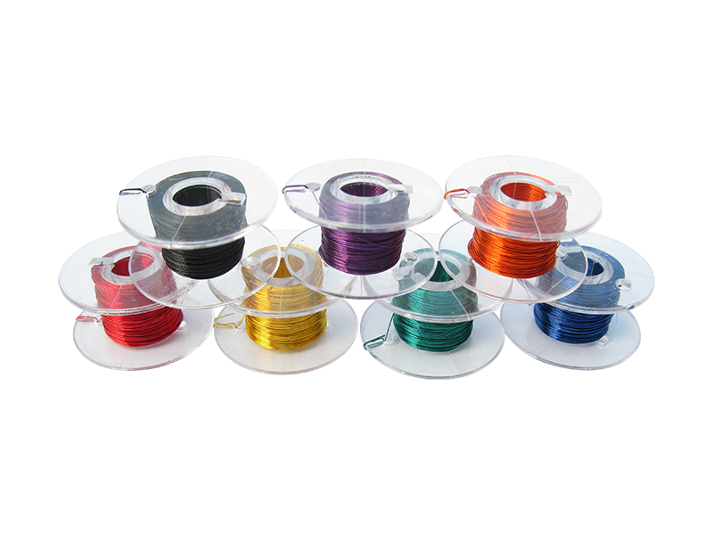 Schönwitz 51054 7x 10m Sortiment Set Kupferlackdraht Lackdraht 0,1mm extra dünn