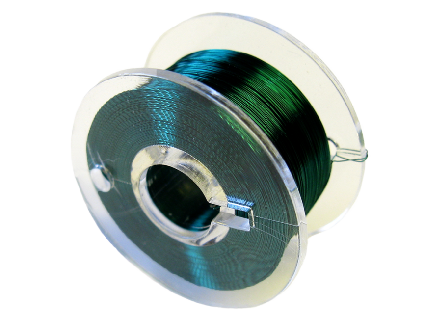 Schönwitz 51058 100m Spule Kupferlackdraht Lackdraht 0,1mm grün extra dünn