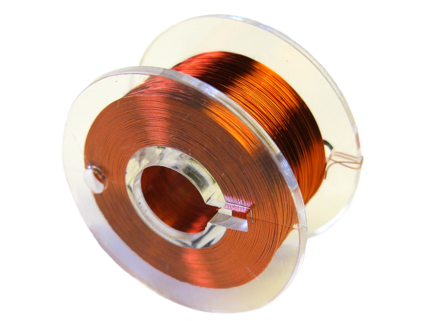 Schönwitz 51059 100m Spule Kupferlackdraht Lackdraht 0,1mm orange extra dünn