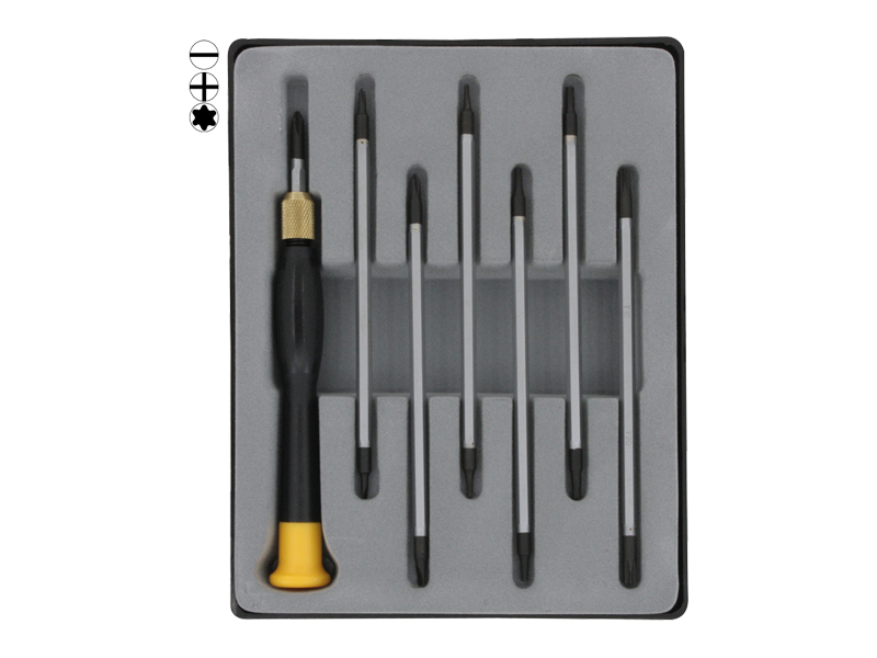 Schönwitz 12470 Torx Kreuzschlitz Schlitz Schraubendreher Umsteckset