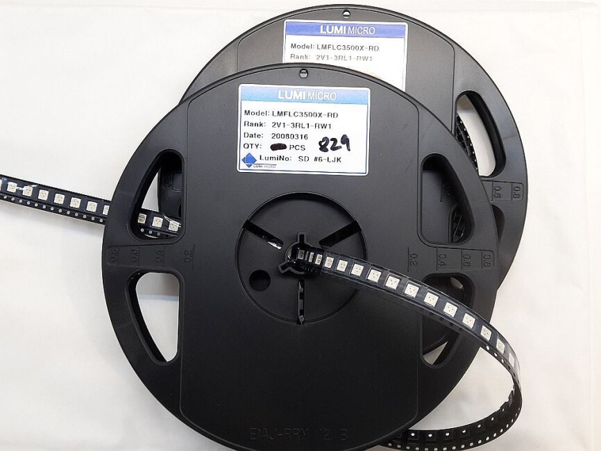 Schönwitz LED-Restposten-44 829 Stück LED SMD rot Lumi Micro LMFLC3500X-RD