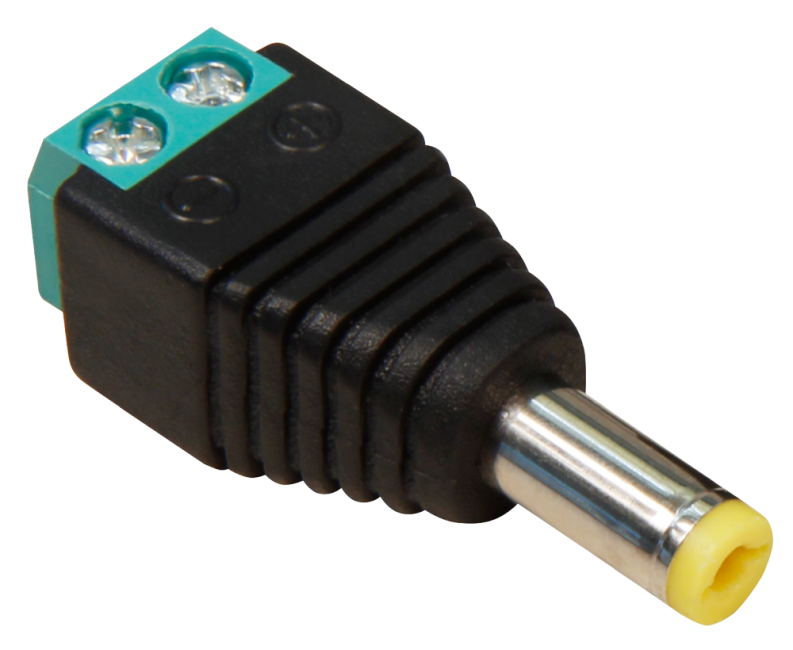 Schönwitz 32237 DC-Stecker 5,5mm x 2,1mm Adapter Hohlstecker Schraubklemme