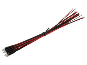 Sch&ouml;nwitz 51205 10 St&uuml;ck LED 3mm klar mit...