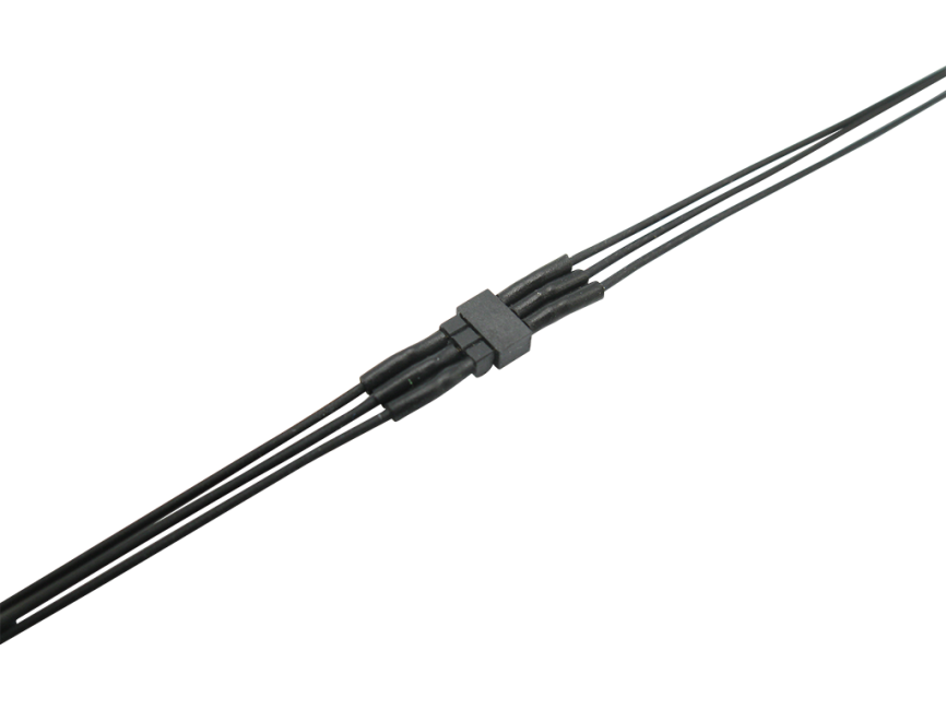 Schönwitz 51229 4 Stück Micro Steckverbinder 3-polig Stecker Buchse mit 0,04mm² Litze