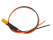 Sch&ouml;nwitz 51246 10 St&uuml;ck LED 5mm eingef&auml;rbt mit Anschlusskabel und Widerstand orange diffus