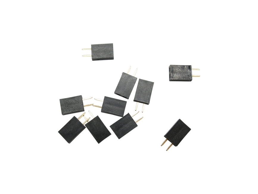 Schönwitz 51258 10 Stück Micro Buchse 2 polig Stiftleiste Steckverbinder RM 2.54