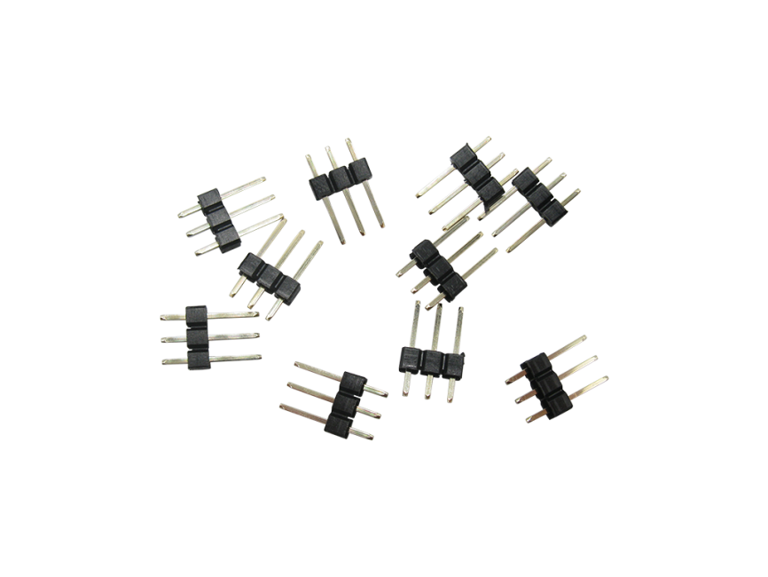 Schönwitz 51259 10 Stück Micro Stiftleiste Steckverbinder RM 2.54 3 polig Stecker