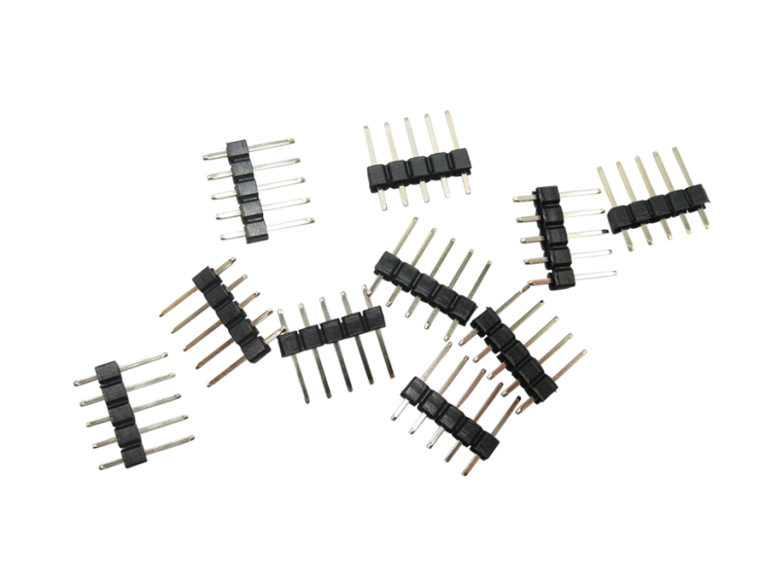 Schönwitz 51263 10 Stück Micro Stecker 5 polig Stiftleiste Steckverbinder RM 2.54