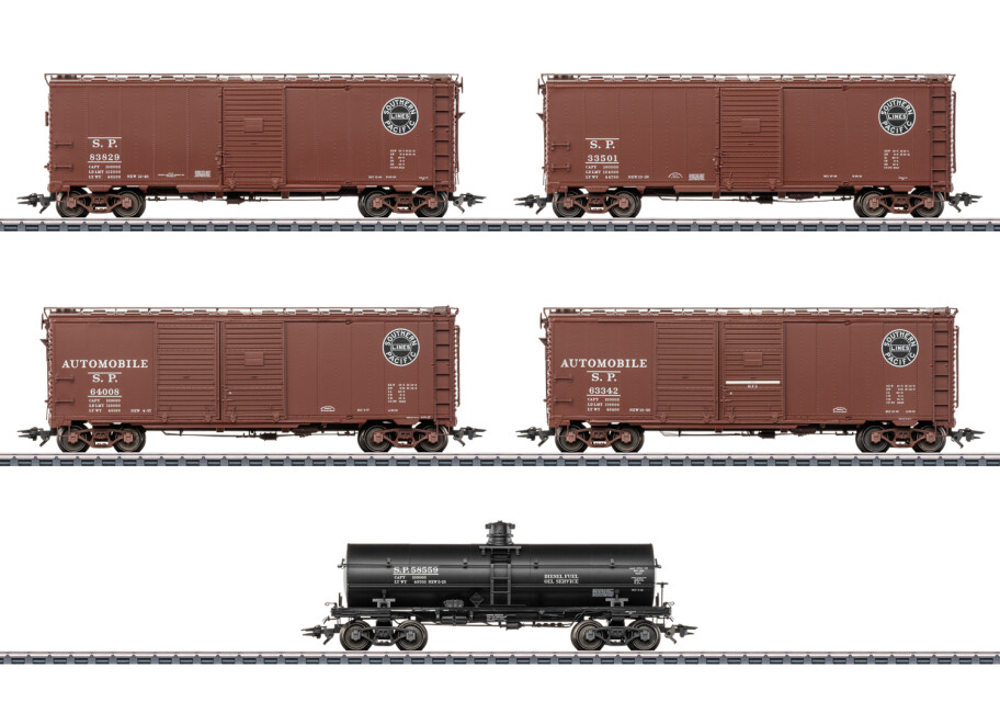 Märklin 45667 US-Güterwagenset SP