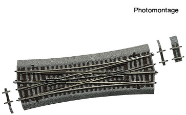 Roco 42595 Doppelkreuzungsweiche DKW15 (alt 42594)