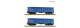 Fleischmann 6660095 2er Set Offene G&uuml;terwagen Eanos Ep. VI NL Cronifer