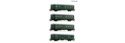 Roco 6210282 4er Set Personenwagen "Rybak",...