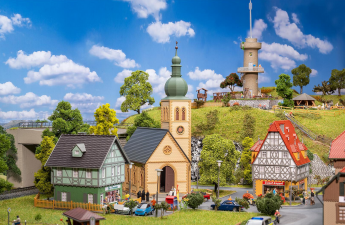 Faller 190038  Aktions-Set Dorfleben