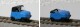 KRES 70070 Gleiskraftrad GKR Typ 1 Schienentrabi blau geschlossen, Komplettmodell