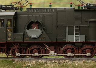 M&auml;rklin 55507 G&uuml;terzug-Elektrolokomotive EG 507...