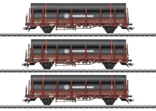 M&auml;rklin 46563 Rungenwagen-Set 1 mit...