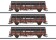 M&auml;rklin 46563 Rungenwagen-Set 1 mit Stahlr&ouml;hren-Beladung
