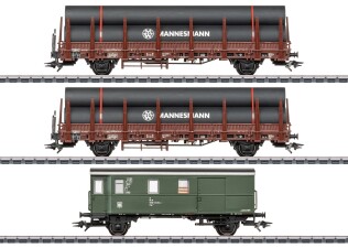 M&auml;rklin 46569 Rungenwagen-Set 2 mit...