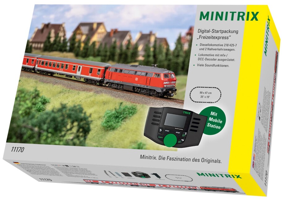 Minitrix 11170 Digital-Startpackung Freizeitexpress