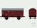 H&Auml;DL 113686 gedeckter G&uuml;terwagen Gr20, ehemaliger "Kassel", DB, Ep. IV