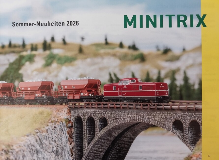 Minitrix 435111 Katalog Sommer-Neuheiten 2026