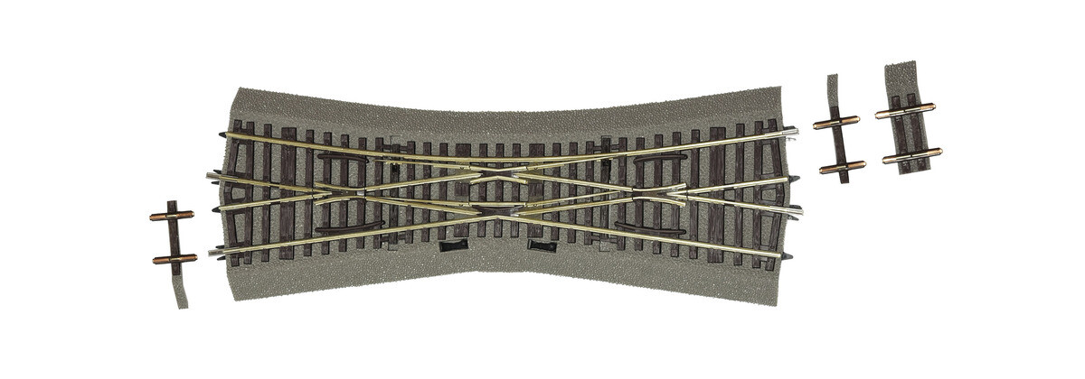 Roco 42547 Einfache Kreuzungsweiche EKW15 (alt 42546)