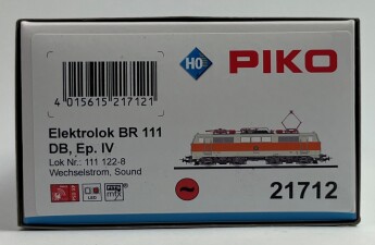 B-Ware PIKO 21712 H0 E-Lok 111 122 DB Ep. IV Sound AC