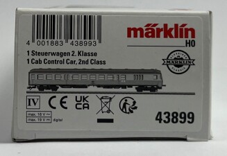 B-Ware M&auml;rklin 43899 H0 Steuerwagen 2.Kl. Ep. IV DB