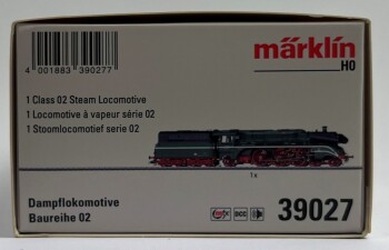 B-Ware M&auml;rklin 39027 BR02 Dampflok, 02 0314-1...