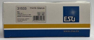 B-Ware ESU 31533 E-Lok Ae6/6 11416 Glarus Rot Ep. V SBB...