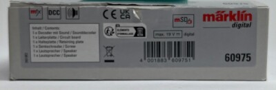 B-Ware M&auml;rklin 60975 SoundDecoder mSD3...