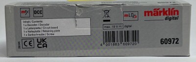 B-Ware M&auml;rklin 60972 LokDecoder mLD3 mfx/MM1/MM2/DCC...
