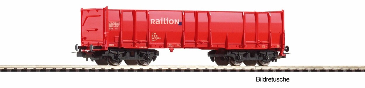PIKO 98559A2 Hochbordwg. Eaos Railion VI, vkrot, #2