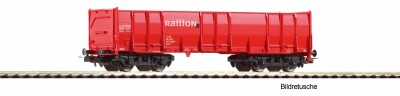 PIKO 98559A2 Hochbordwg. Eaos Railion VI, vkrot, #2