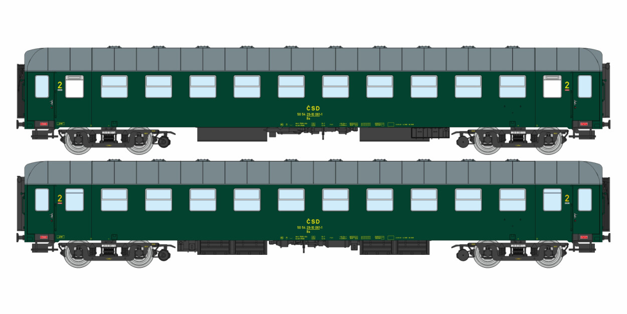 igra 97110064 Schnellzugwagen Bai mit der Funkvermittlungsstelle Ep. IV
