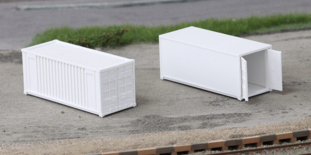 igra 66818212 2-tlg set weiß Kühlcontainer und Intermodal Container