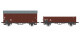 igra 96600001 G&uuml;terwagen 2-tlg Set DB Gm 39 a Ommu 39 Ep. III